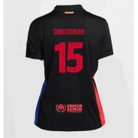 Dámy Fotbalový dres Barcelona Andreas Christensen #15 2024-25 Venkovní Krátký Rukáv